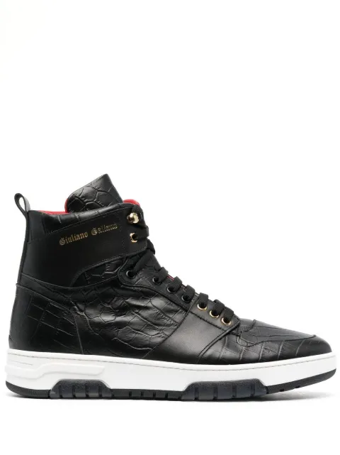 Giuliano Galiano Legend hi-top sneakers Black LEGENDHIGHCROCK