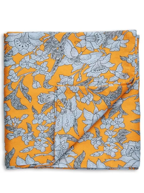 La DoubleJ Lilium Zafferano-print tablecloth (180x280cm) Orange TBC0002LIN001LIL0006