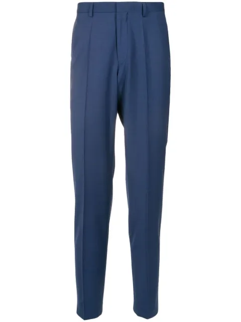 HUGO straight-leg tailored trousers Blue 50446542
