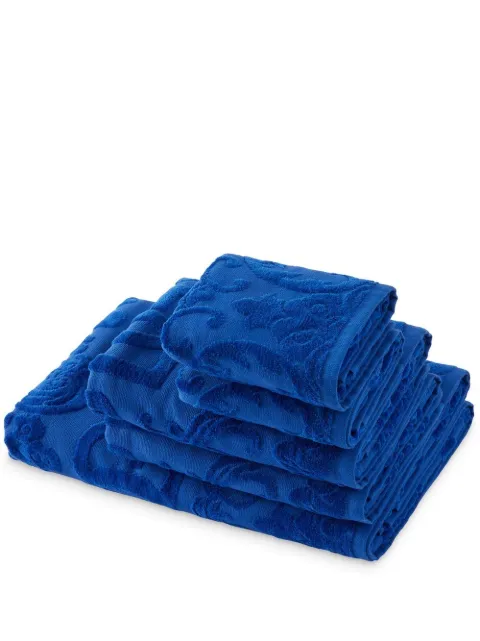 Dolce & Gabbana terry cotton towels (set of five) Blue TCFS01TCAGB