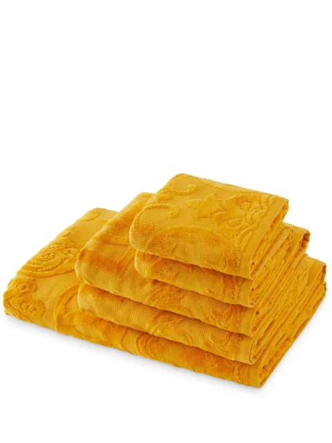Dolce & Gabbana terry cotton towels (set of five) Orange TCFS01TCAGB