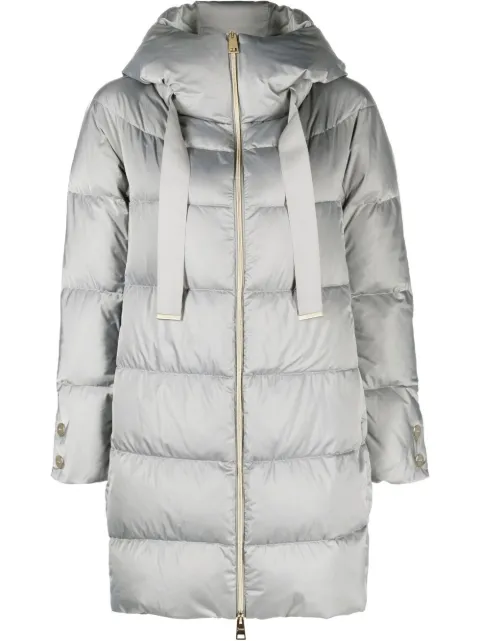Herno Raso hooded padded coat Grey PI1304D12170