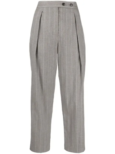 3.1 Phillip Lim high-waisted tapered trousers Grey F2215865YST