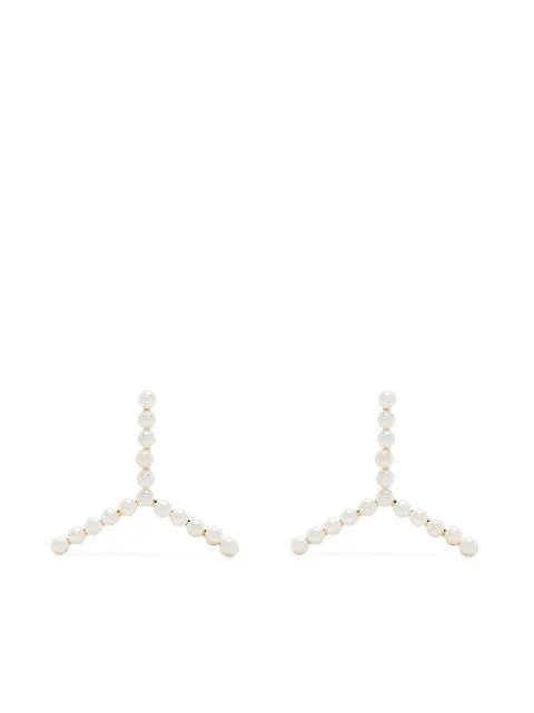 Y/Project brass pearl earring Gold EARRING24S23