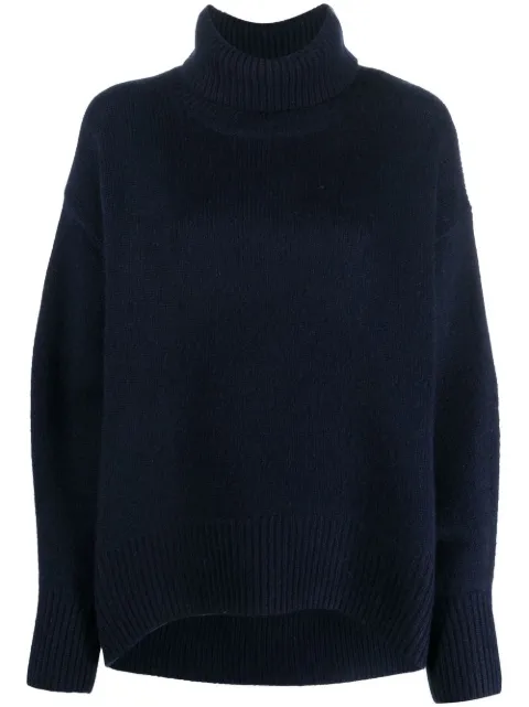 arch4 roll-neck long-sleeve jumper Blue KNJP31