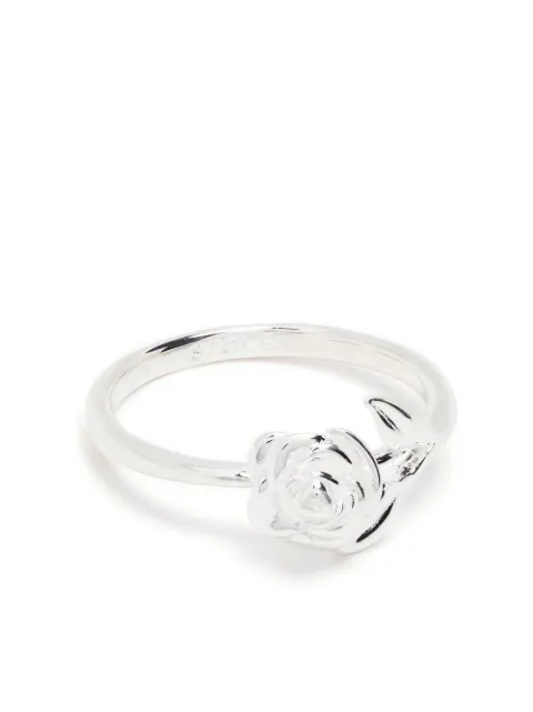 Stolen Girlfriends Club Stem Rose sterling-silver ring Silver JWL17024