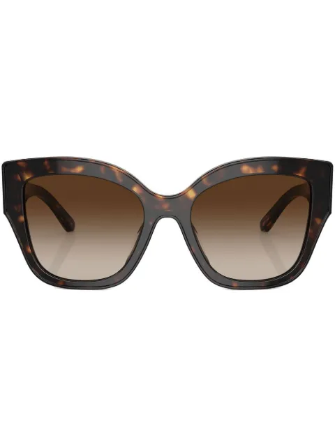 Tory Burch wayfarer-frame sunglasses Green TY7184