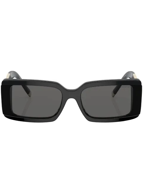Tiffany & Co Eyewear rectangle-frame sunglasses Black TF4197