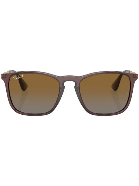 Ray-Ban Chris wayfarer-frame sunglasses Brown RB41876593T5