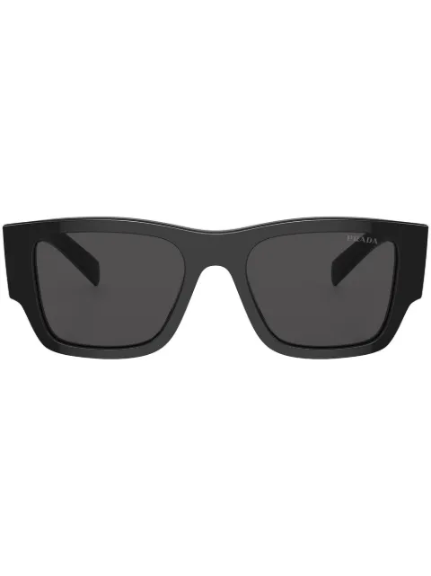 Prada Eyewear logo-arm detail sunglasses Black SPR10Z1AB5S0