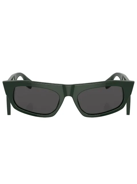 Burberry Eyewear Palmer side-logo detail sunglasses Green BE4385
