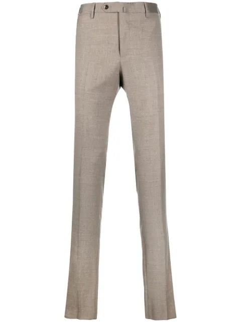 PT Torino pressed-crease tailored trousers Neutrals CODF01Z00CL1CM13
