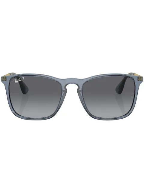 Ray-Ban Chris square-frame sunglasses Blue 0RB4187
