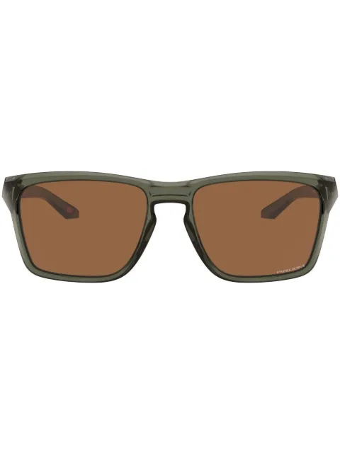 Oakley Sylas wayfarer-frame sunglasses Green OO9448944814