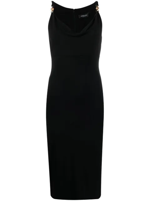 Versace Medusa '95 midi dress Black 10087451A01253