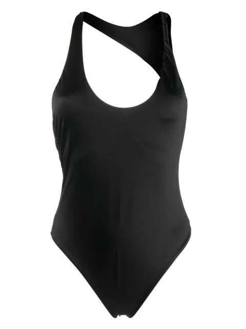 Versace rolled cut-out swimsuit Black 10086431A06208