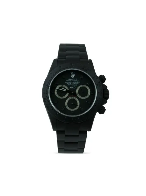 MAD Paris customised pre-owned Rolex Daytona 45mm Black DAYTONABLACKEDOUT