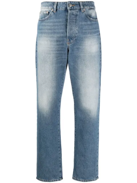 3x1 distressed straight-leg jeans Blue W35037DR0866