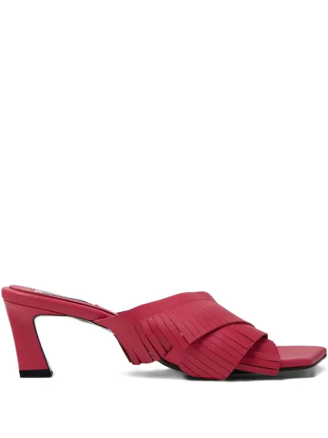 Reike Nen 60mm fringed sandals Pink RN3SH030