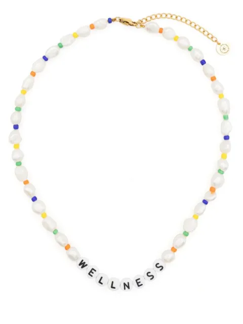 Sporty & Rich Wellness Pearl/Bead Necklace White AC491PE