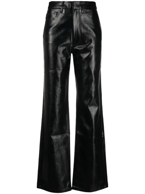 ROTATE BIRGER CHRISTENSEN Rotie wide-leg trousers Black RT1532