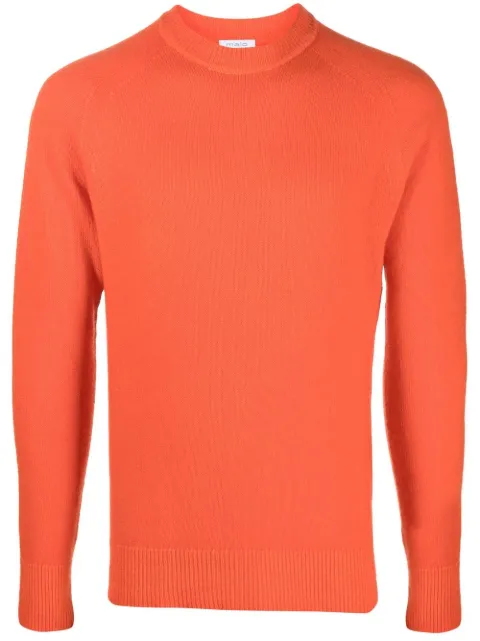 Malo mock-neck knit jumper Orange UXA226F1B93