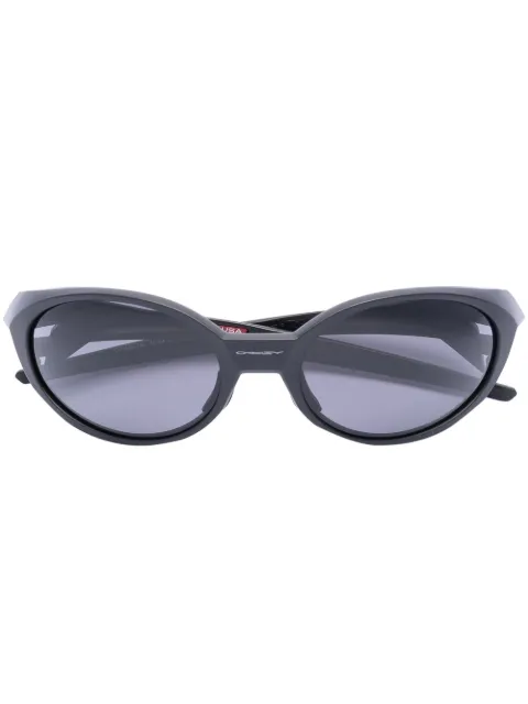 Oakley oval frame sunglasses Black OO9438943801