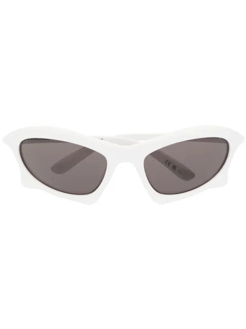 Balenciaga Eyewear cat-eye frame tinted sunglasses White BB0229S004