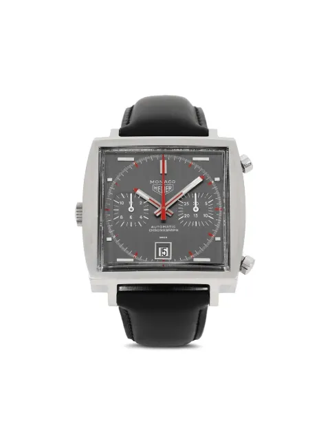 TAG Heuer Pre-Owned 1969 pre-owned Monaco 40mm Black 1133GV36011