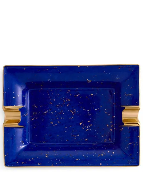 L'Objet Lapis porcelain tray Blue LS192