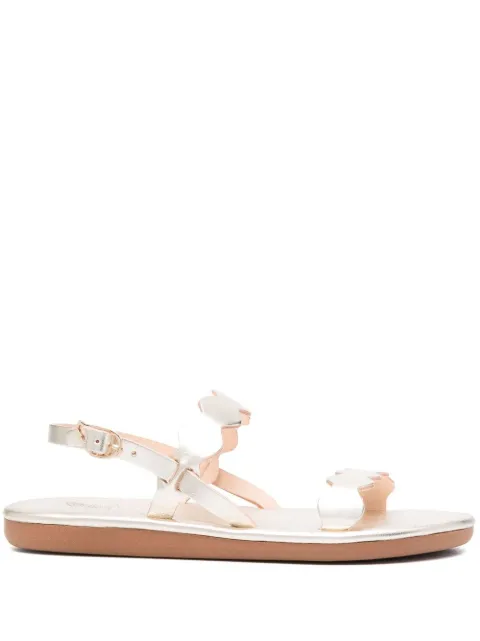 Ancient Greek Sandals open-toe slingback sandals Gold AFROSVACHETTAPLATINUM