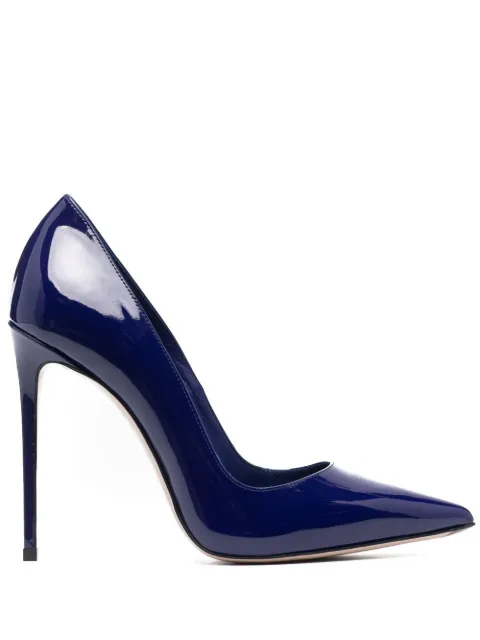 Le Silla 125mm Eva patent leather pumps Blue 2101M100R1PPKAB