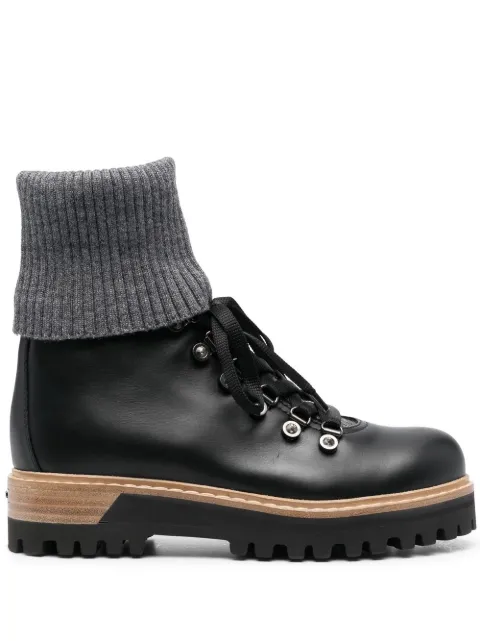 Le Silla St. Moritz ankle boots Black 7506R040M1PPCHI