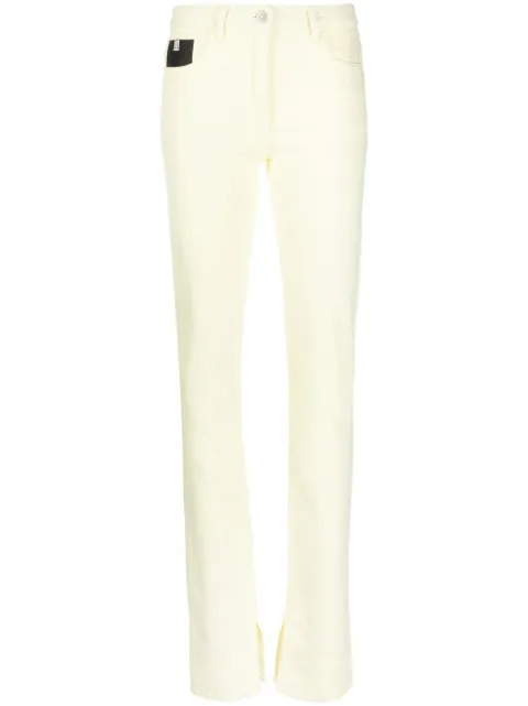 1017 ALYX 9SM high-rise skinny jeans Yellow AAWPA0254F