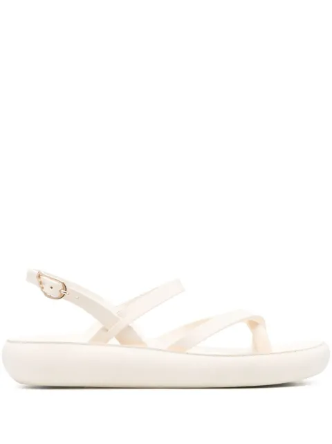 Ancient Greek Sandals crossover-strap leather sandals White TEREZACOMFORTVACHETTA