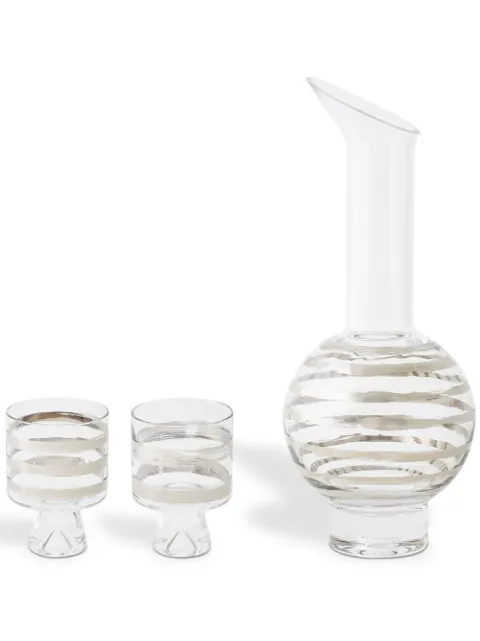 Tom Dixon Twenty Tank Water glassware set Neutrals TKGSJT11P