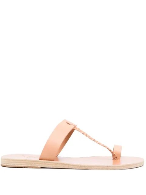 Ancient Greek Sandals leather toe-strap sandals Neutrals MELPOMENIVACHETTANATURAL