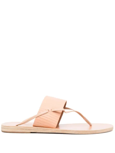 Ancient Greek Sandals open-toe flat sandals Neutrals YNIVACHETTANATURAL