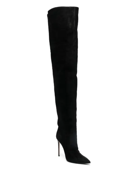 Le Silla Eva suede thigh-high boots Black 2234V100R1PPPOW