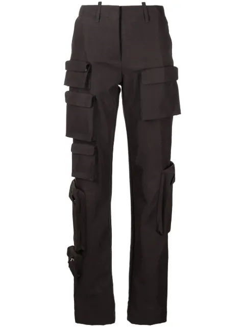Off-White Co Multipocket cargo trousers Grey OWCF015F22FAB0022070