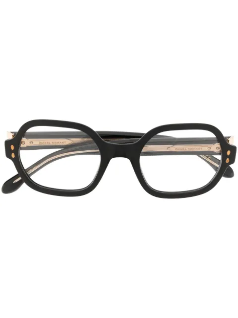 Isabel Marant Eyewear round-frame glasses Black IM0060