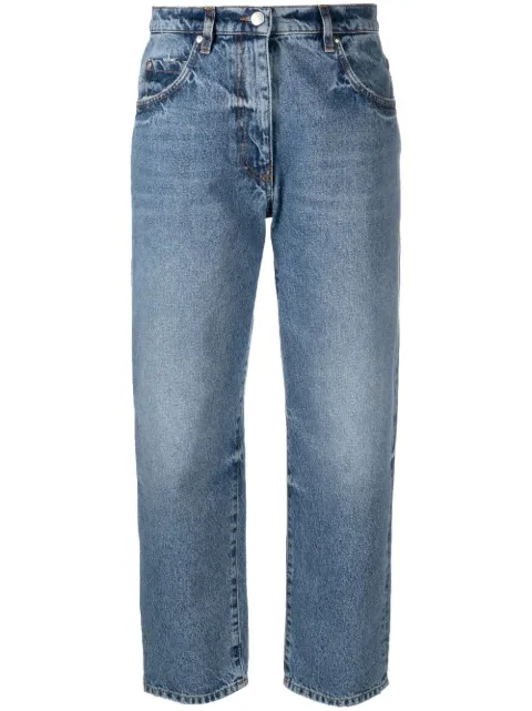 MSGM straight-leg denim jeans Blue 3441MDP48L237295