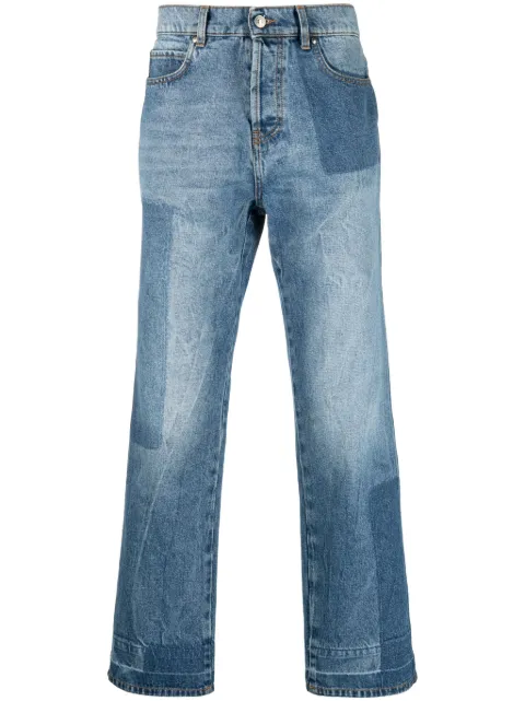 MSGM classic five pockets trousers Blue 3440MP42L23728888