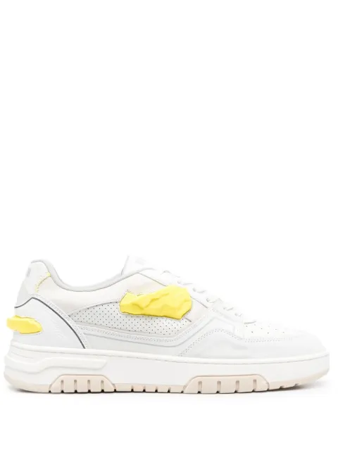 MSGM panelled low-top sneakers White 3440MS60268201