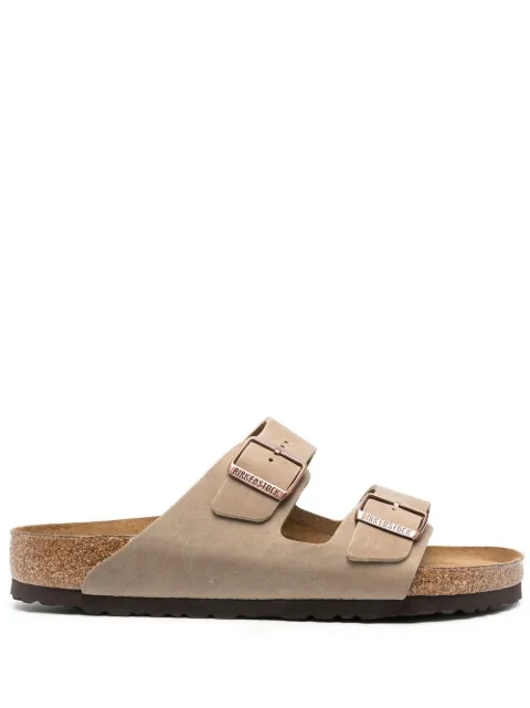Birkenstock Arizona buckled slip-on sandals Neutrals 0552811