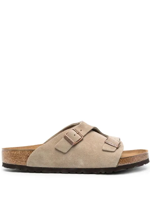 Birkenstock Zurich buckled slip-on sandals Neutrals 0050461