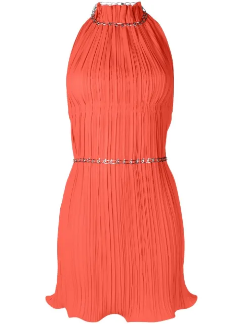 Dion Lee halterneck fitted dress Red A9888F22