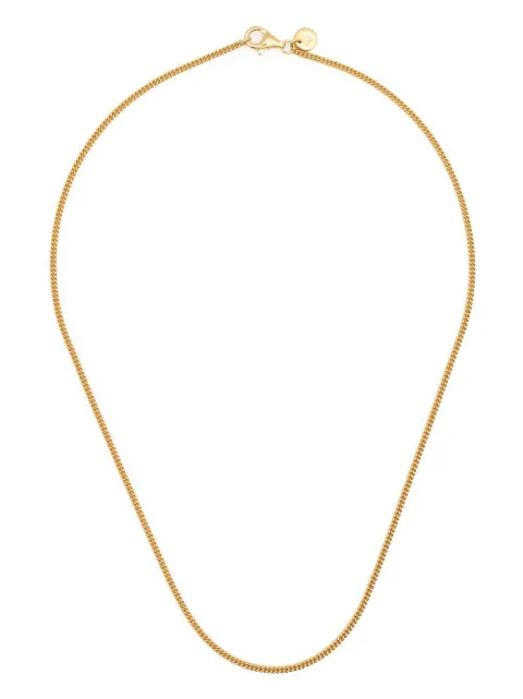 Tom Wood Slim Curb Chain necklace Gold N0518ORC01S9259K