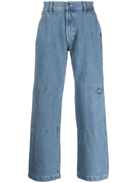 DICKIES mid-rise wide-leg jeans Blue DK0A4Y3FDE