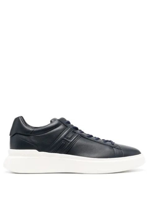 Hogan H580 leather sneakers Blue HXM5800DV42LE9